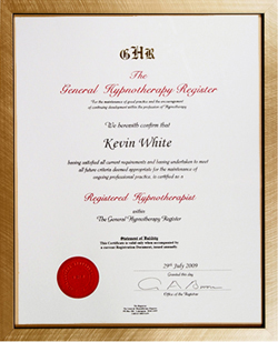 GHR Certificate 